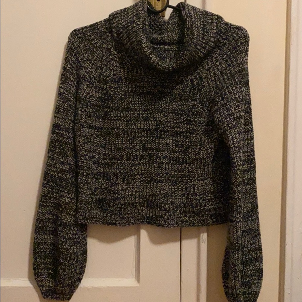 Cropped Turtleneck sweater